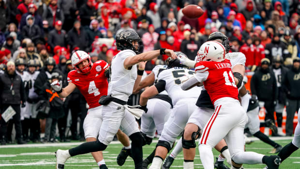 NU vs. Purdue 2023 - Hudson Card passes 2nd quarter